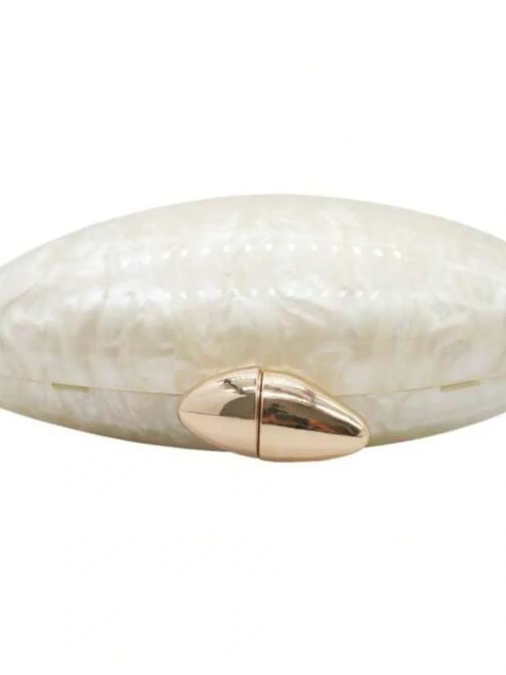 NWT Pearlescent Marbled Evening Clutch with Gold Accent by Urban Expressions